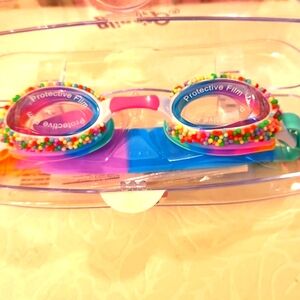 NEW IN CASE KIDS Swim Goggles - PINK/PURPLE